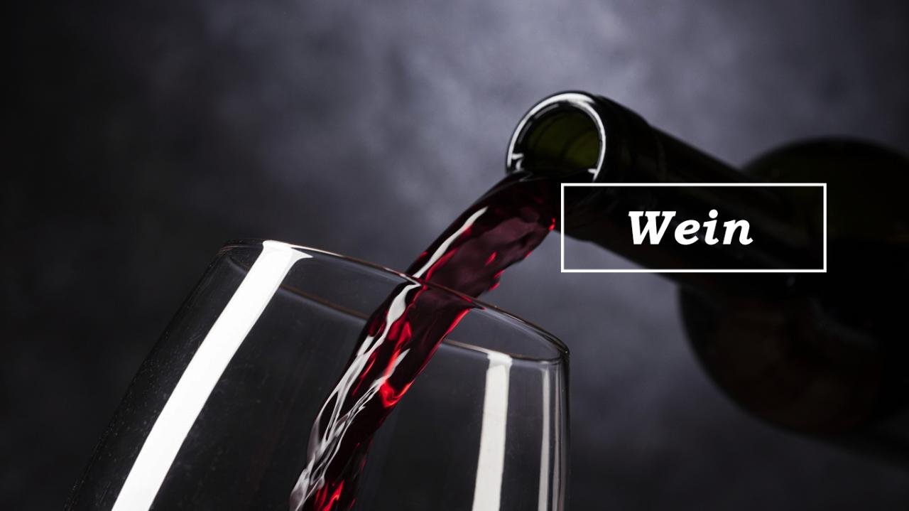 Bio-Wein und Getränke